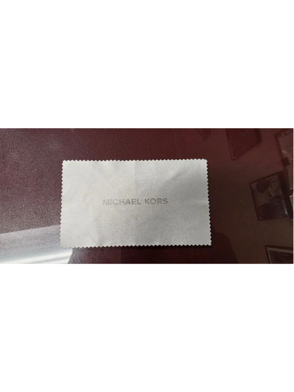Women's Michael Kors Beige Sunglasses Case One Size